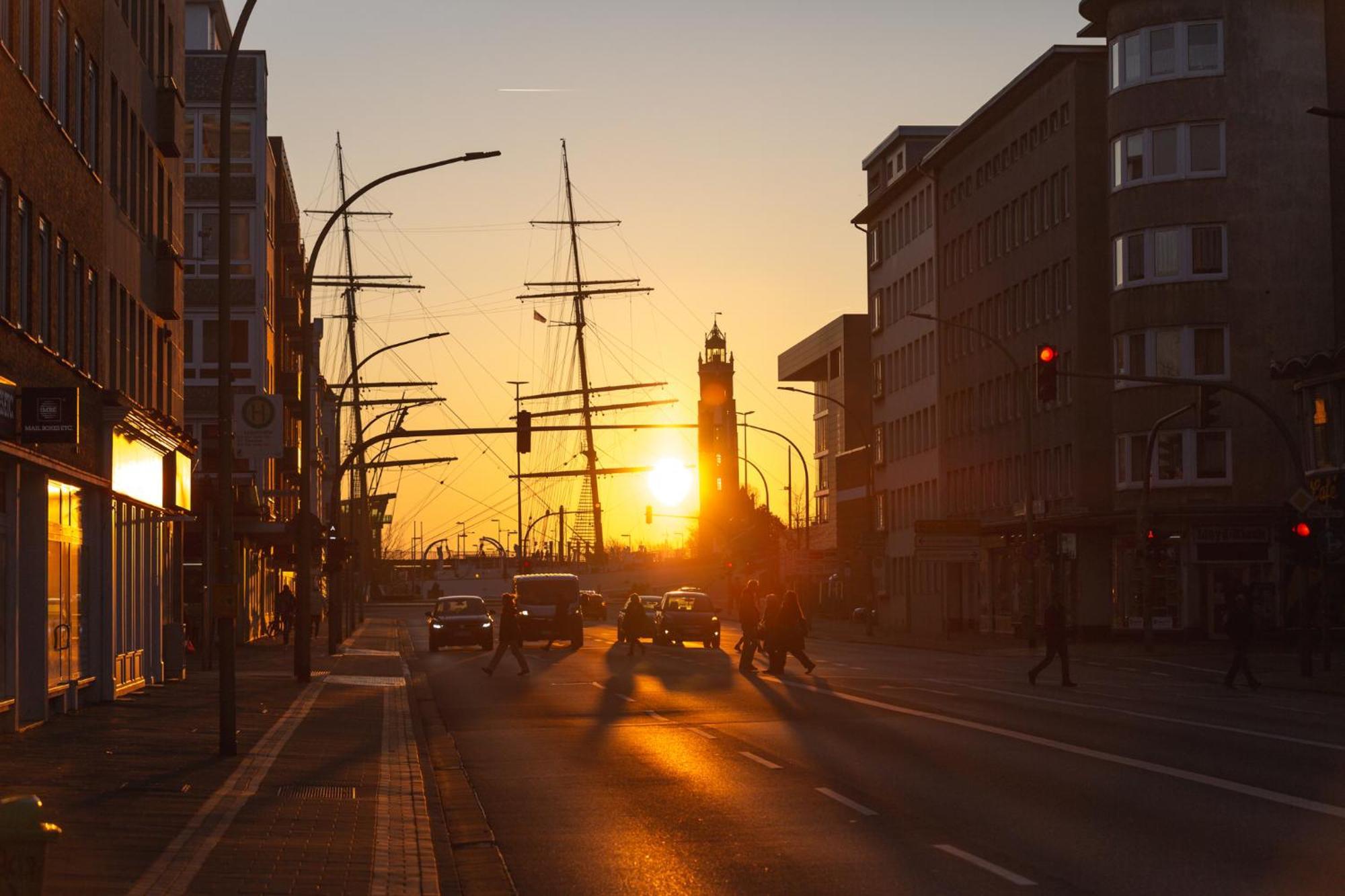 Koje Neun I Apartment Im Zentrum Mit Hafenblick Bremerhaven Exteriör bild